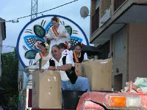 Carroza de las Reinas de Santomera 