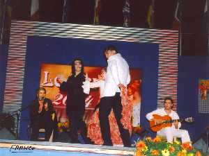 Cinthia Cano con Antonio Canales en el Festival de Lo Ferro [Festival de Lo Ferro]