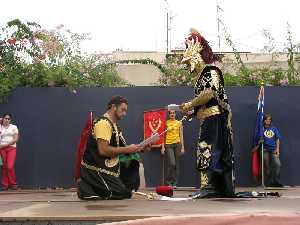 Momento de la tradicional Conversin del Moro 
