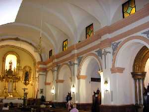Interior de la Iglesia de Santa Catalina 