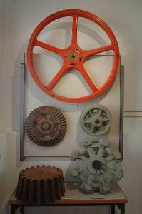 Engranaje utilizado en las minas unionenses [La Unin_Museo Minero] 