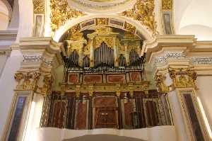 rgano de la capilla del Rosario 