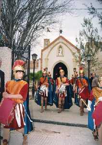 Los Armaos en la Ermita de la Pursima [Alguazas_Semana Santa] 