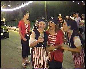 Las peas se divierten 