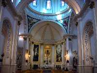 Interior de la iglesia de Santa Mara Magdalena 