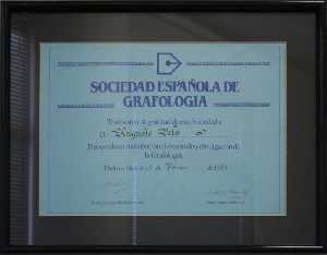 Sociedad espaola de grafologa 