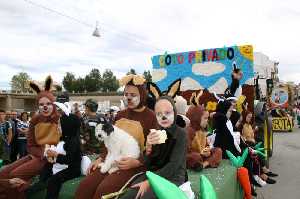 Carroza con pea [Puerto Lumbreras_Fiestas Patronales] 