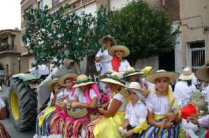 Pea en carroza 