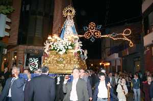 Procesin con la patrona [Puerto Lumbreras_Fiestas Patronales] 