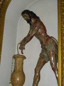 CRISTO AMARRAO A LA COLUMNA(francisco salzillo)