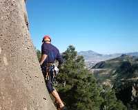 Escalada en el Barranco de la Vbora 