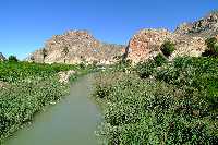 Ro Segura a su entrada a Ojs (Paisaje)