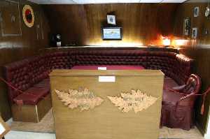 Recreacin de la sala de un submarino 