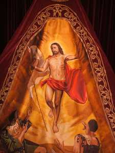 Detalle del Manto del Triunfo del Cristianismo 