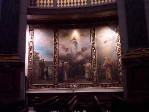 Pinturas de la Iglesia de la Caridad de Cartagena V 