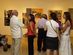 Inauguracin muestra premios pintura 