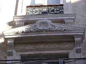 Cornisa de ventana[Casa Pedreo Cartagena]