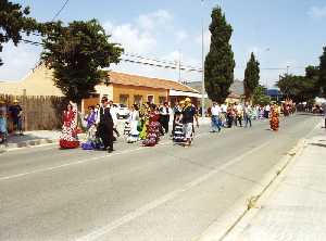 Romera en las Fiestas de El Albujn 