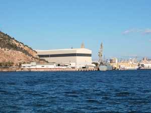 Nave para reparacin de yates de lujo en Navantia 
