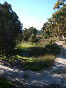 Rambla de Benipila hacia la Algameca 