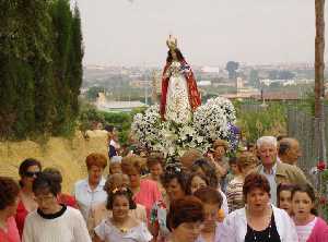 La Patrona recorre el pueblo 