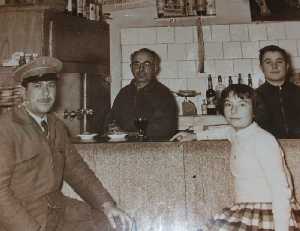 Interior del Bar Pedrn en los aos 50 