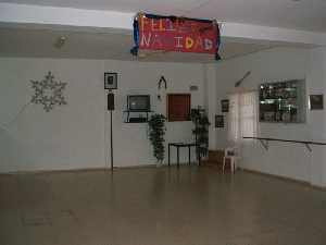 Interior del Centro Social de Los Belones 