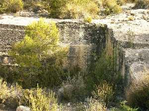 Detalle de las Marcas de la Extraccin de la Piedra