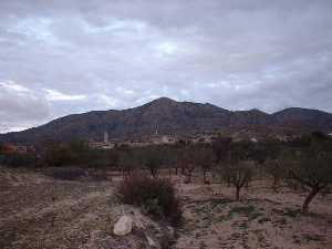  El pueblo visto desde el sur 