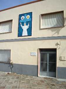 Fachada de los Salones Parroquiales [Bullas_La Copa]