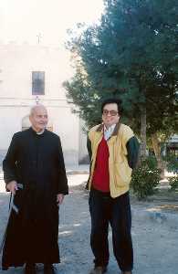 Don Jos y un turista japons que le visit 