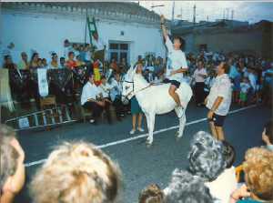 Tpica carrera de cintas 