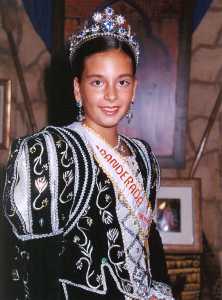 Laura Carmona L�pez - Abanderada Infantil 2.004 - Orden de Santiago, Murcia.