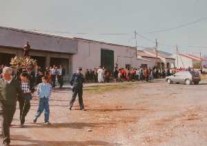 Procesin con San Diego, patrn de Almendricos 