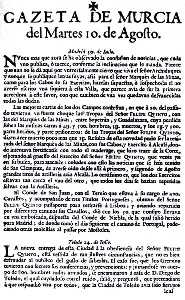 Gazeta de Murcia 10 de agosto