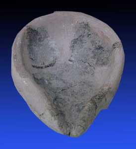 Crisol para el mineral en el Museo Arqueolgico de Lorca [La Bastida de Totana]