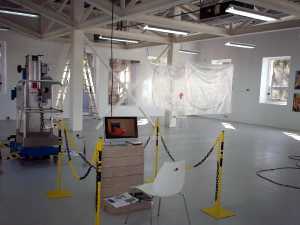 sala  de artes visuales del Centro  Prraga