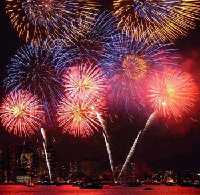 fuegos artificiales