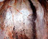 Pintura en la Cueva de Jorge 
