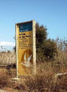 Cartel de entrada al Parque
