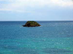 Vista de la Isla de Cueva de Lobos
