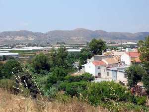 Relacin visual entre las canteras y La Carrasquilla 