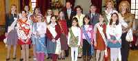 Recepci�n en el Ayuntamiento de Abanderadas 2007