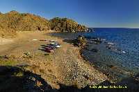 Figura 11. Playa de Siscal, amplia playa de arena fina en gran parte de su superficie