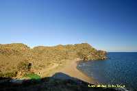 Figura 14. La playa de Calnegre es la ltima cala de la sierra