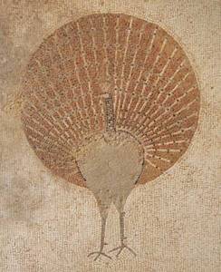 Detalle de un mosaico de la Villa del Paturro en Portmn 