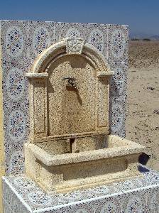 Fuente en el Atrio de la Iglesia 